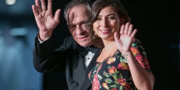 Victoria Jones assieme al padre