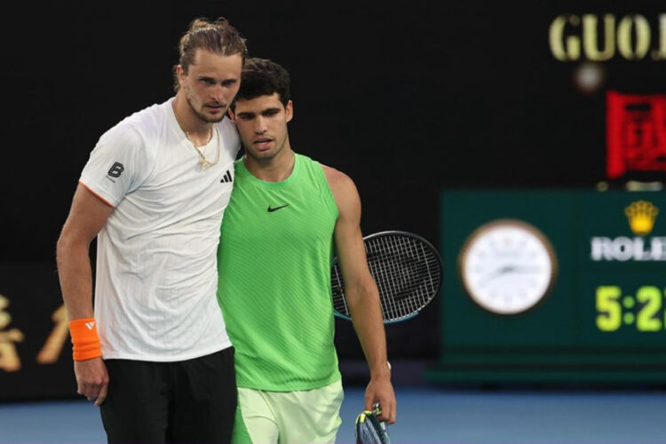 Zverev sbotta agli Australian Open contro Sinner e Alcaraz
