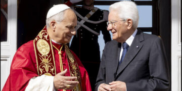 Sergio Mattarella e Papa leone XIV