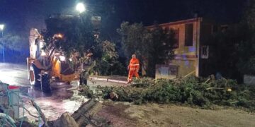 I danni del ciclone Harry in Sardegna