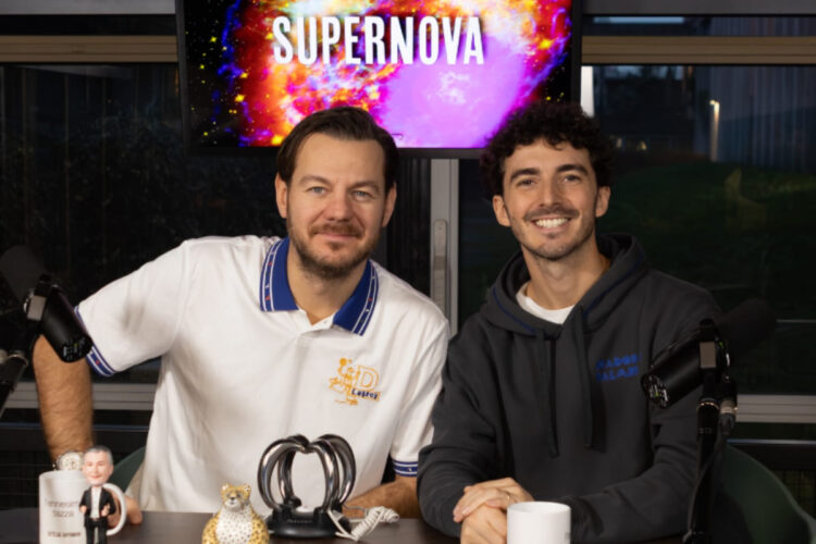 Alessandro Cattelan e Pecco Bagnaia