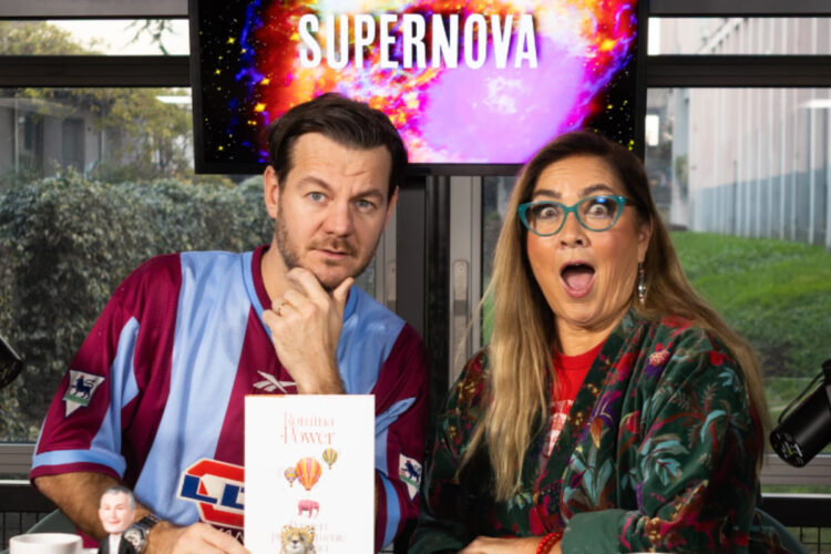 Alessandro Cattelan e Romina Power