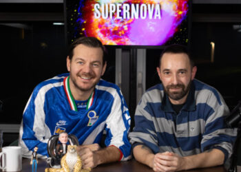 Fausto Lama dei Comacose e Alessandro Cattelan