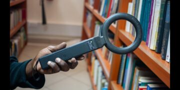 Metal detector portatile