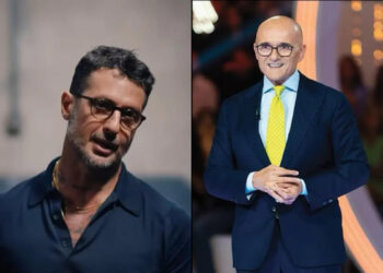 Fabrizio Corona e Alfonso Signorini