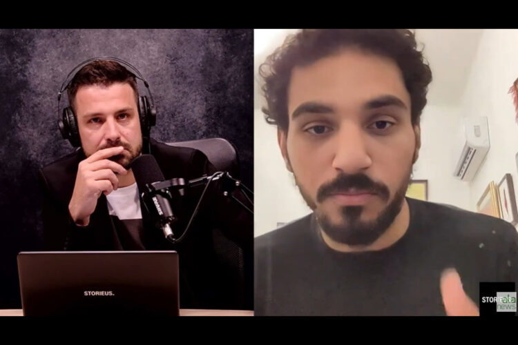 Shareef Safadi, ospite della prima puntata di Storieus