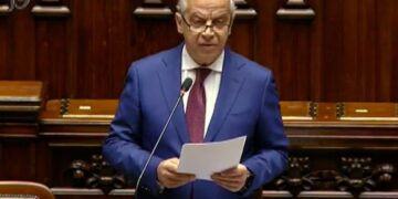 Il ministro dell'Interno Matteo Piantedosi