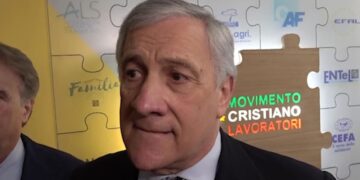 Il ministro degli Esteri Antonio Tajani