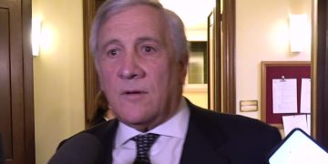 Il ministro degli Esteri Antonio Tajani