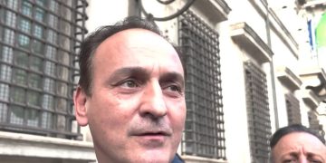 Il presidente della Regione Piemonte Alberto Cirio