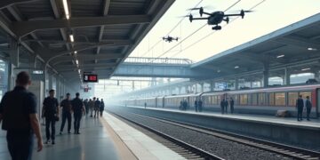 Sicurezza sulle ferrovie ad alta velocità: più droni, IA e militari contro i sabotaggi