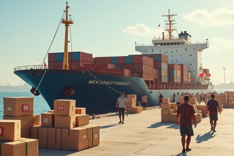 Arrivata in Egitto maxi nave turca con aiuti per Gaza: “Solidarietà senza restrizioni”