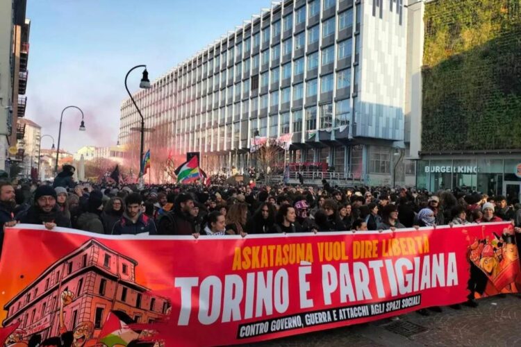 Askatasuna: il messaggio sui social