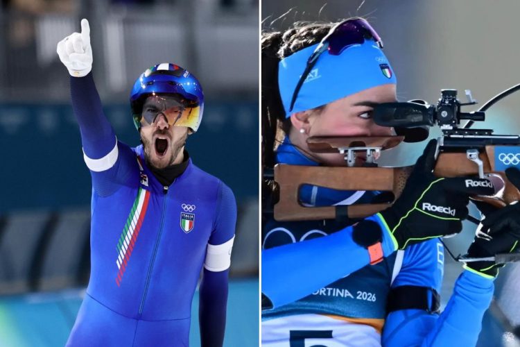 Davide Ghiotto e Lisa Vittozzi