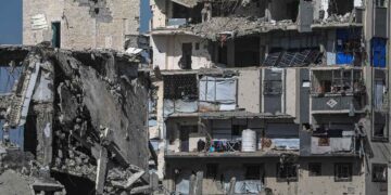 Edifici distrutti a Gaza