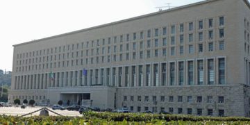 Il palazzo della Farnesina