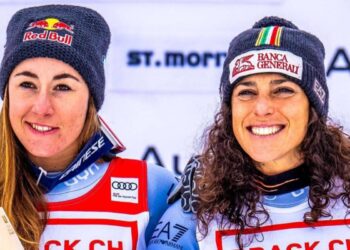 Federica Brignone e Sofia Goggia