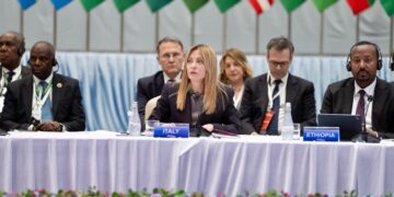 La premier Giorgia Meloni