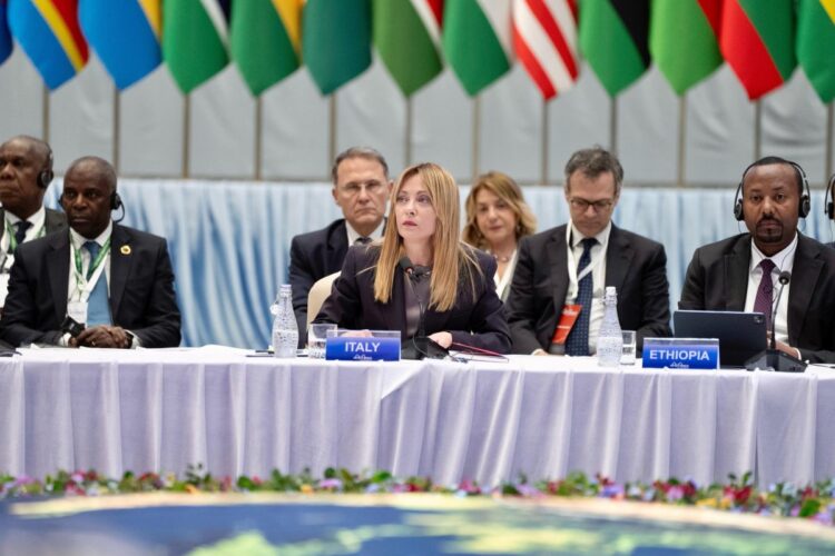 La premier Giorgia Meloni