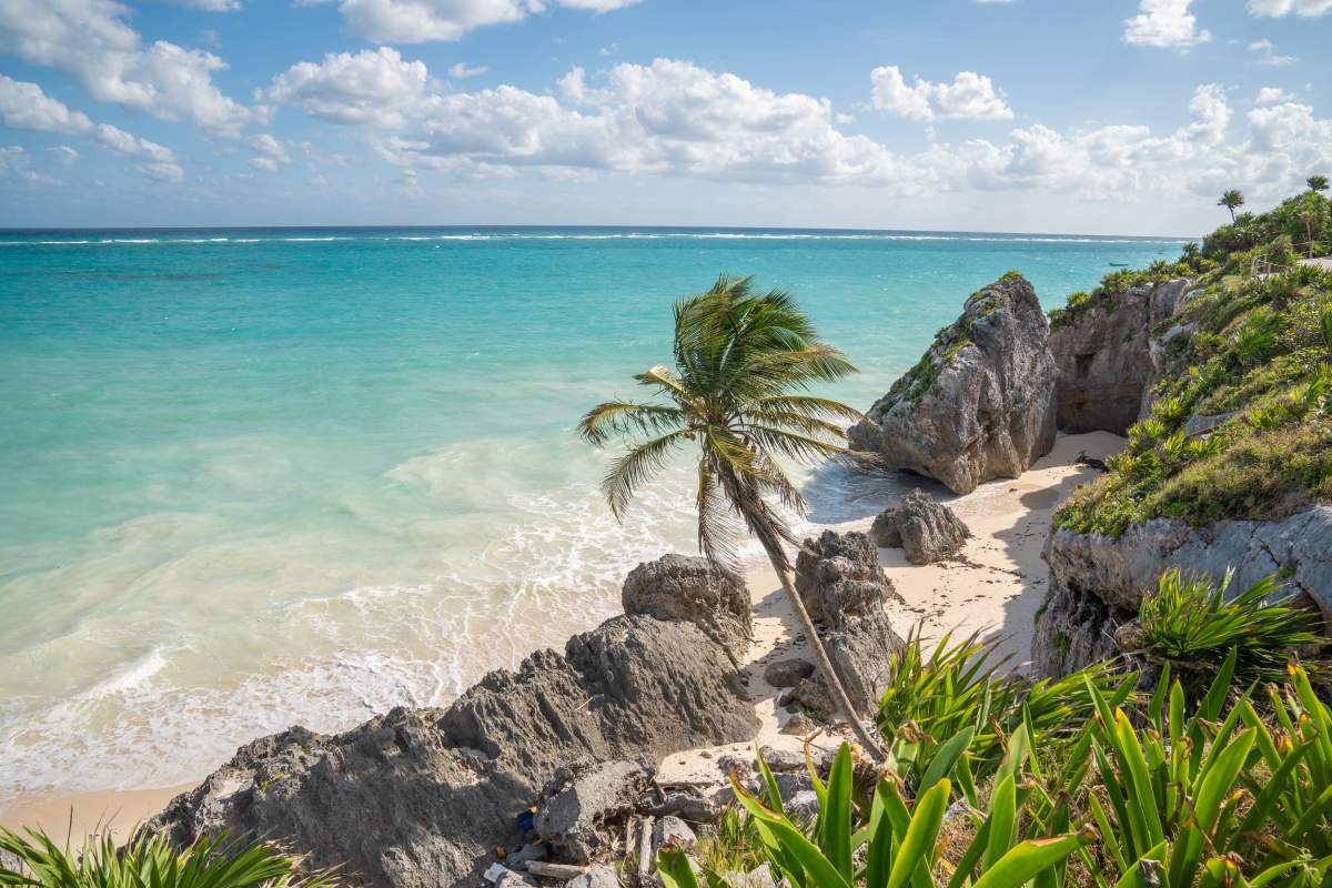 Il meraviglioso mare di Tulum