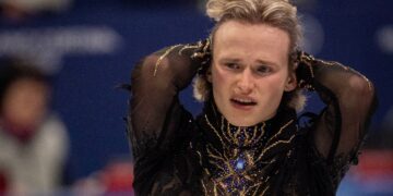 Ilia Malinin dopo l'ottavo posto