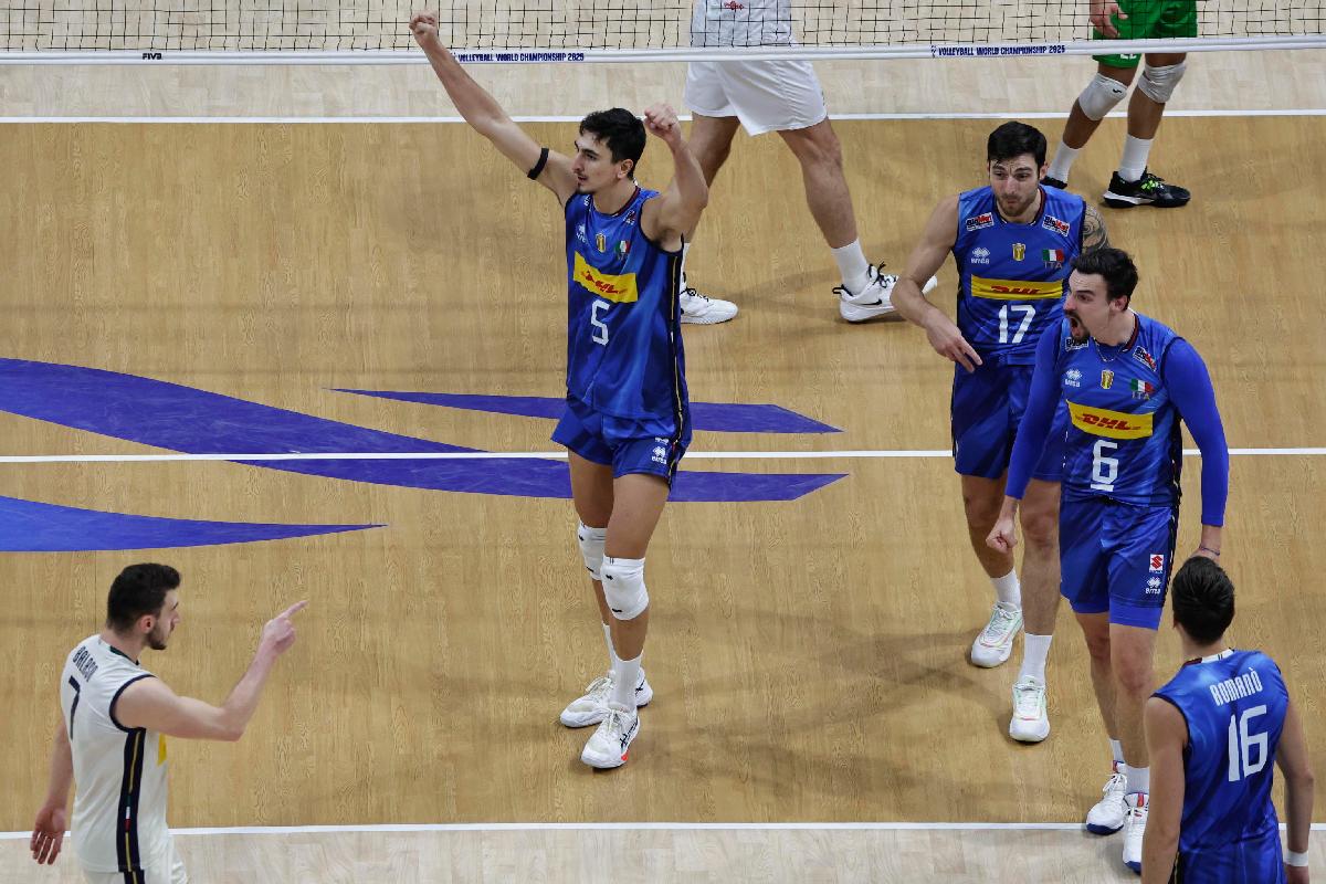 La nazionale italiana di Volley