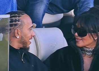 Lewis Hamilton e Kim Kardashian insieme al Super Bowl