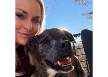 Lindsey Vonn e il suo amato Leo