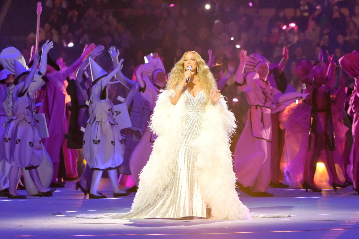 Mariah Carey alla cerimonia di apertura delle Olimpiadi invernali di Milano-Cortina