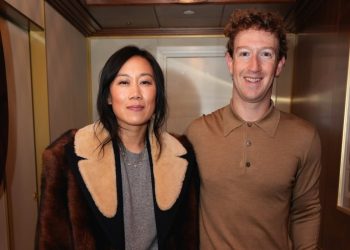 Mark Zuckerberg con la moglie Priscilla