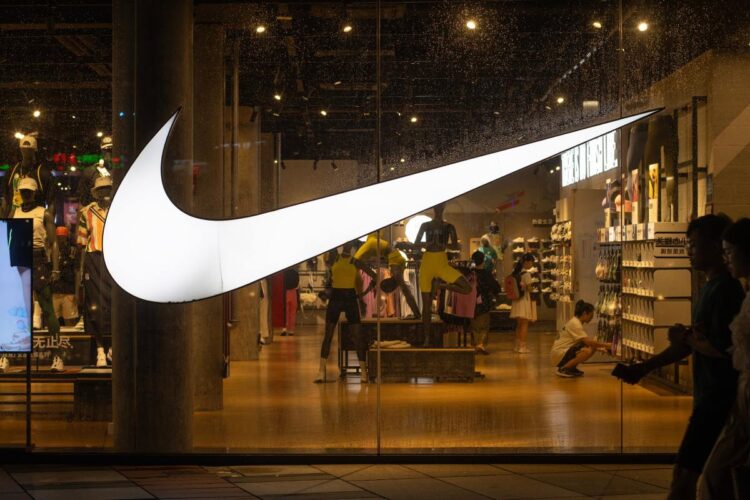Il logo di Nike