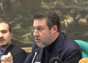 Salvini sul Ponte sullo Stretto