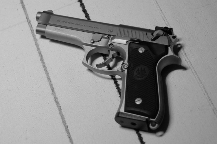 Una pistola della Beretta