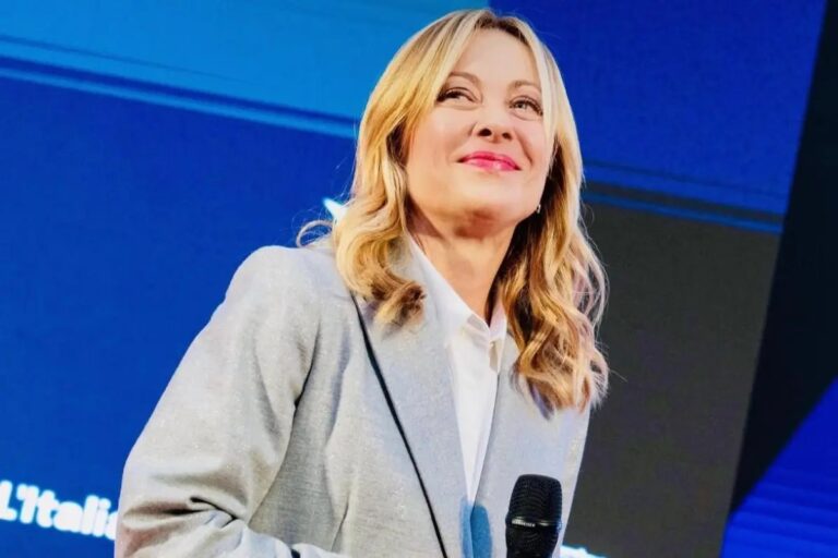 La premier Giorgia Meloni