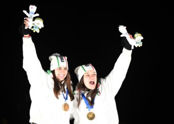 Andrea Voetter e Marion Oberhofer, oro nello slittino doppio femminile