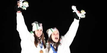 Andrea Voetter e Marion Oberhofer, oro nello slittino doppio femminile