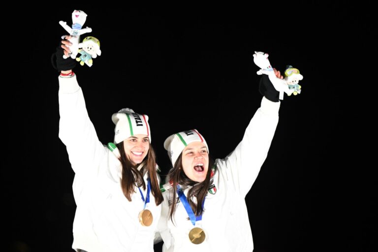 Andrea Voetter e Marion Oberhofer, oro nello slittino doppio femminile