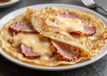 In Sicilia si preparano le crepes con prosciutto e formaggio: una cena gustosa per tutti