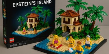 Il set Lego dell'isola di Epstein
