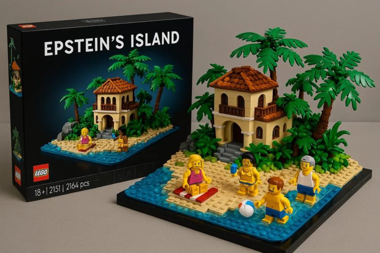 Il set Lego dell'isola di Epstein