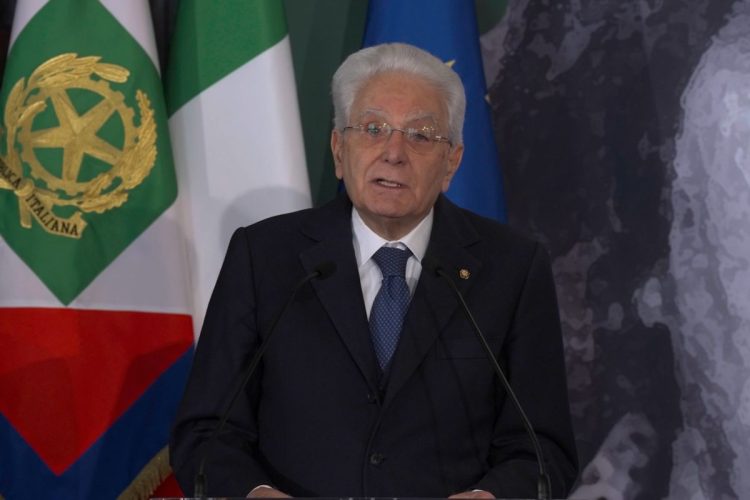 Il Presidente della Repubblica, Sergio Mattarella