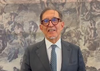 Il presidente del Senato, Ignazio La Russa