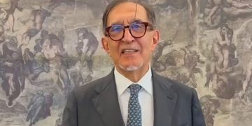 Il presidente del Senato, Ignazio La Russa