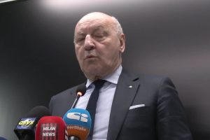 Calcio, Marotta (Inter): “Situazione di difficoltà? Non siamo davanti a uno psicodramma”