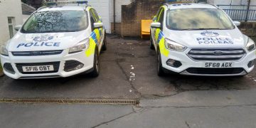 Auto della polizia scozzese