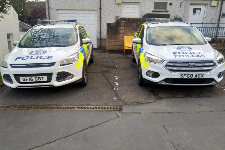 Auto della polizia scozzese