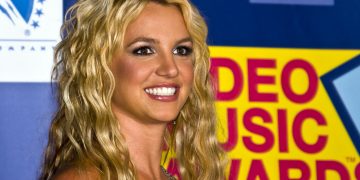 Britney Spears in the press room at the 2008 MTV Video Music