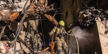 Damage From Airstrikes On Tel Aviv Amid Escalation With Iran