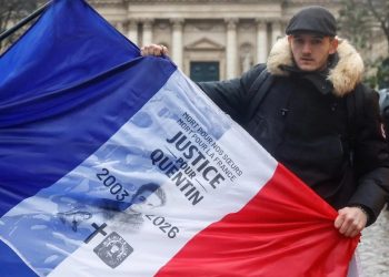 Due arresti in Francia per la morte di Quentin Deranque