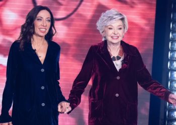 Enrica Bonaccorti con la figlia Verdiana a Verissimo